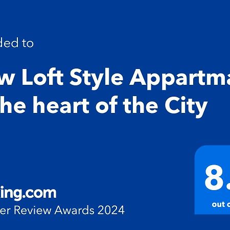 New Loft Style Appartman In The Heart Of The City Budapest Exteriör bild
